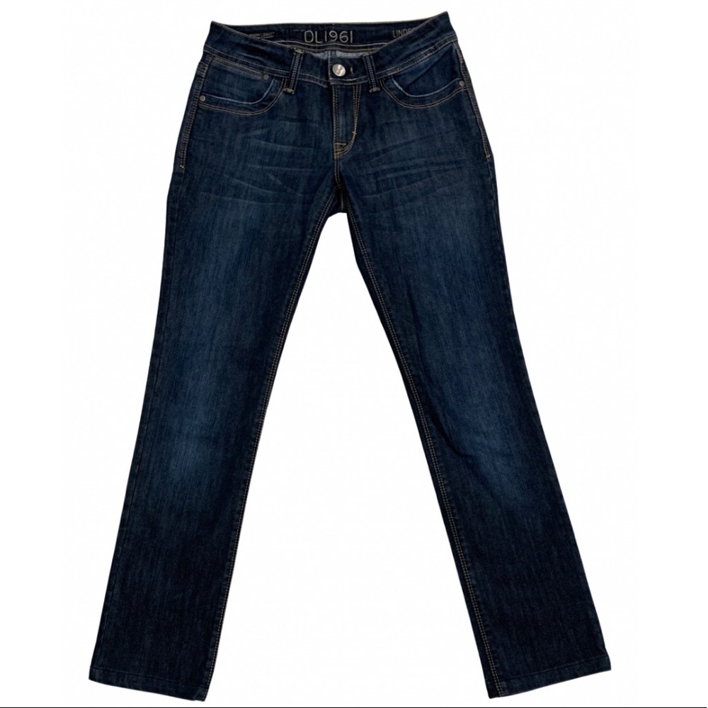 GIFTED DL1961 Lindsey Slim Straight 4Way 360 Stretch Comfort Jeans